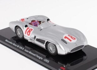 Kolekcinis modeliukas Mercedes-benz W 196 R - Juan Manuel Fangio - 1955 World Champion Hachette 1:24 For046 kaina ir informacija | Kolekciniai modeliukai | pigu.lt
