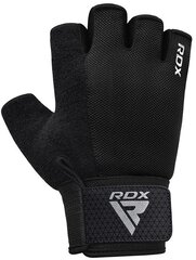 RDX W1H Gym Workout Gloves - Treeningkindad kaina ir informacija | Treniruočių pirštinės | pigu.lt