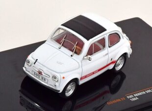 Fiat Abarth 595 SS 1964 White IXO 1:43 CLC484N цена и информация | Коллекционные модели автомобилей | pigu.lt