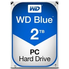 Western Digital WD Blue 2 TB, Sata III (WD20EZRZ) kaina ir informacija | Vidiniai kietieji diskai (HDD, SSD, Hybrid) | pigu.lt