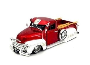 Kolekcinis modeliukas Chevrolet Pick-up 1951 *lowrider* Red/white 34292 Jada 1:24 kaina ir informacija | Kolekciniai modeliukai | pigu.lt