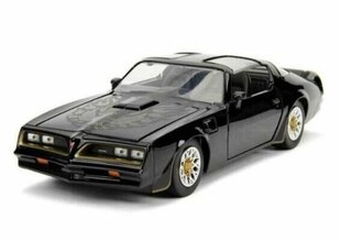 Kolekcinis modeliukas Pontiac Firebird Tego's 1977 *fast & Furious 4* Black 30756 Jada 1:24 kaina ir informacija | Kolekciniai modeliukai | pigu.lt