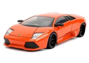 Kolekcinis modeliukas Lamborghini Murcielago 2007 Roman's *fast & Furious 8* Orange 30765 Jada 1:24 kaina ir informacija | Kolekciniai modeliukai | pigu.lt