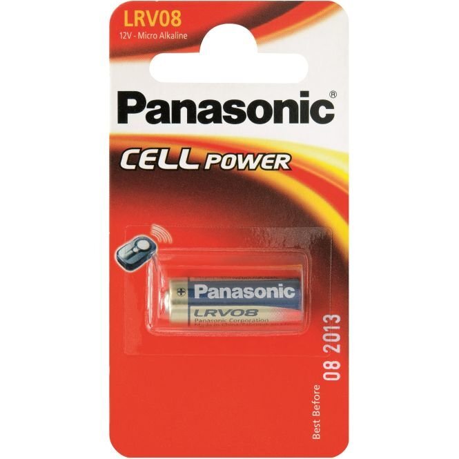 Panasonic Alkaline LRV08 (12V), 1 vnt. цена и информация | Elementai | pigu.lt