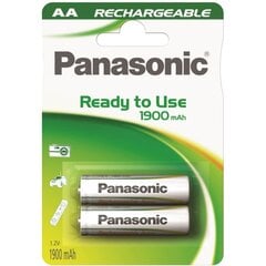 Panasonic elementai Ready To Use HR6 (AA) 1900 mAh kaina ir informacija | Elementai | pigu.lt