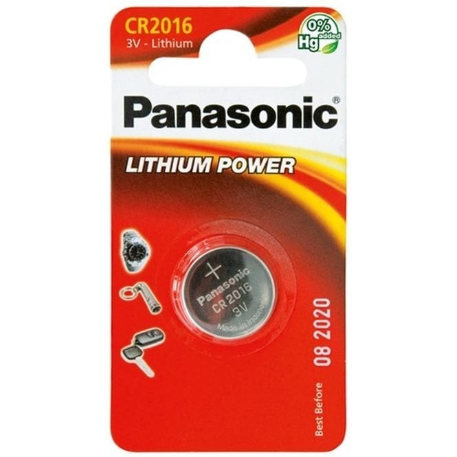 Panasonic elementas Lithium CR2016 1BP, 1 vnt. kaina ir informacija | Elementai | pigu.lt