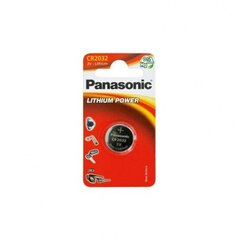 Батарейка Panasonic Lithium CR2032, 1 шт. цена и информация | Батарейки | pigu.lt