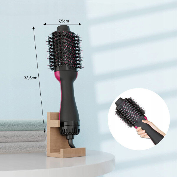 Black-Pink S12 kaina ir informacija | Plaukų formavimo ir tiesinimo prietaisai | pigu.lt