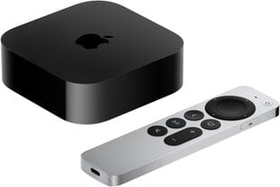 Žiniatinklio grotuvas Apple TV 4K 64GB Wi-Fi kaina ir informacija | TV imtuvai | pigu.lt