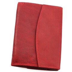 Piniginė moterims Genuine Leather 058RD kaina ir informacija | Piniginės, kortelių dėklai moterims | pigu.lt