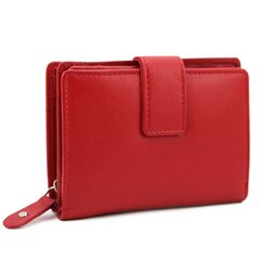 Piniginė moterims Genuine Leather 818REDM цена и информация | Женские кошельки, держатели для карточек | pigu.lt