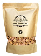 Medžio drožlės Smokey Olive Wood Avocado No.2, 1,7 l цена и информация | Древесный уголь, брикеты, средства для розжига | pigu.lt