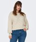 Džemperis moterims Tik Carmakoma, baltas цена и информация | Megztiniai moterims | pigu.lt