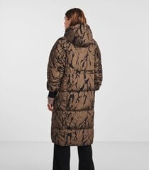 YAS женское пальто 180г  26030582*01, коричневый/черный 5715416705269 цена и информация | Женские куртки | pigu.lt