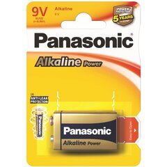 Panasonic Alkaline 6LR61 elementas kaina ir informacija | Elementai | pigu.lt