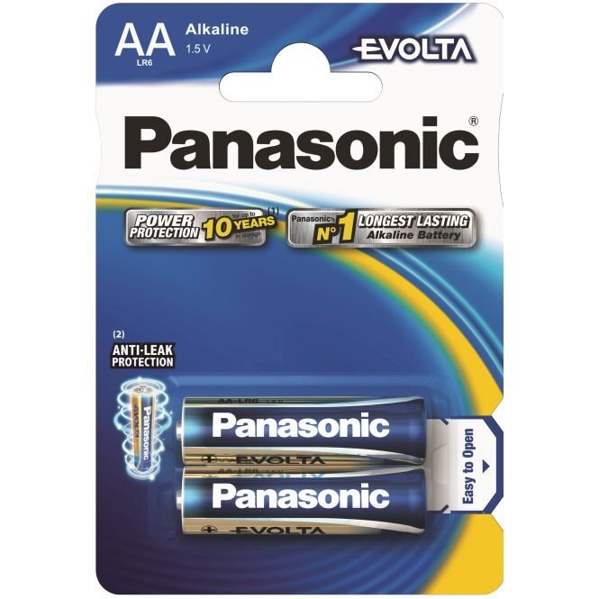 Panasonic elementai Evolta LR6 (AA) kaina ir informacija | Elementai | pigu.lt