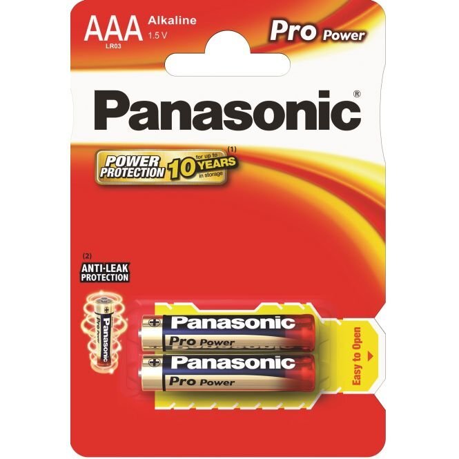 Panasonic elementai Pro Power LR03 (AAA) kaina ir informacija | Elementai | pigu.lt