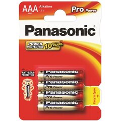 Батарейки Panasonic Pro Power LR03 (AAA) цена и информация | Panasonic Сантехника, ремонт, вентиляция | pigu.lt