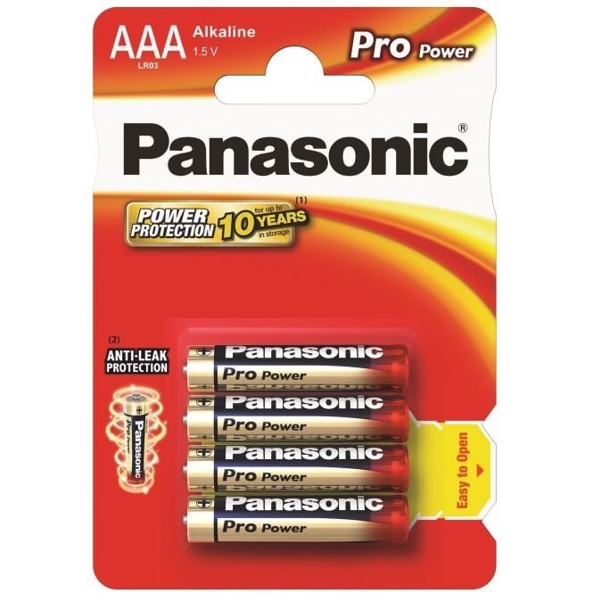 Panasonic elementai Pro Power LR03 (AAA) kaina ir informacija | Elementai | pigu.lt