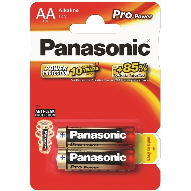 Panasonic elementai Pro Power LR6 (AA) kaina ir informacija | Elementai | pigu.lt