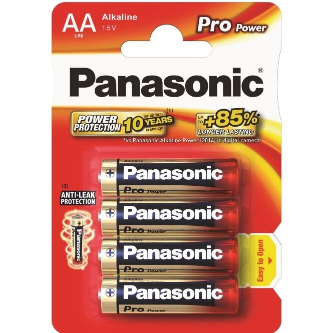 Panasonic elementai Pro Power LR6 (AA) kaina ir informacija | Elementai | pigu.lt