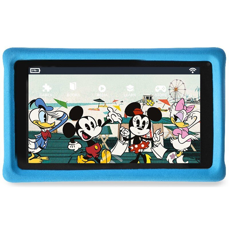 Pebble Gear Disney's Mickey and Friends WiFi 16GB Blue + Headphones kaina ir informacija | Planšetiniai kompiuteriai | pigu.lt