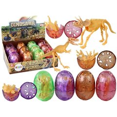 Figūrėlių rinkinys atidaromi Dinozauro kiaušiniai LeanToys, 16 vnt. цена и информация | Игрушки для мальчиков | pigu.lt