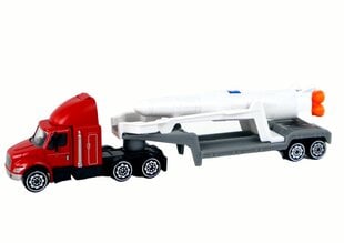 Kosminės stoties rinkinys Space Truck Rocket Lean Toys, 8 d. kaina ir informacija | Žaislai berniukams | pigu.lt