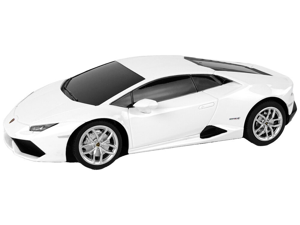 Nuotoliniu būdu valdomas automobilis Lamborghini Huracan Rastar, baltas цена и информация | Žaislai berniukams | pigu.lt