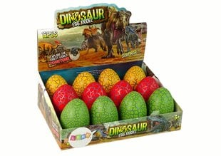 Dinozauro kiaušinis LeanToys 8cm kaina ir informacija | Lavinamieji žaislai | pigu.lt