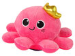 Grojantis pliušinis žaislas Lean Toys Aštuonkojis, rožinis kaina ir informacija | Minkšti (pliušiniai) žaislai | pigu.lt