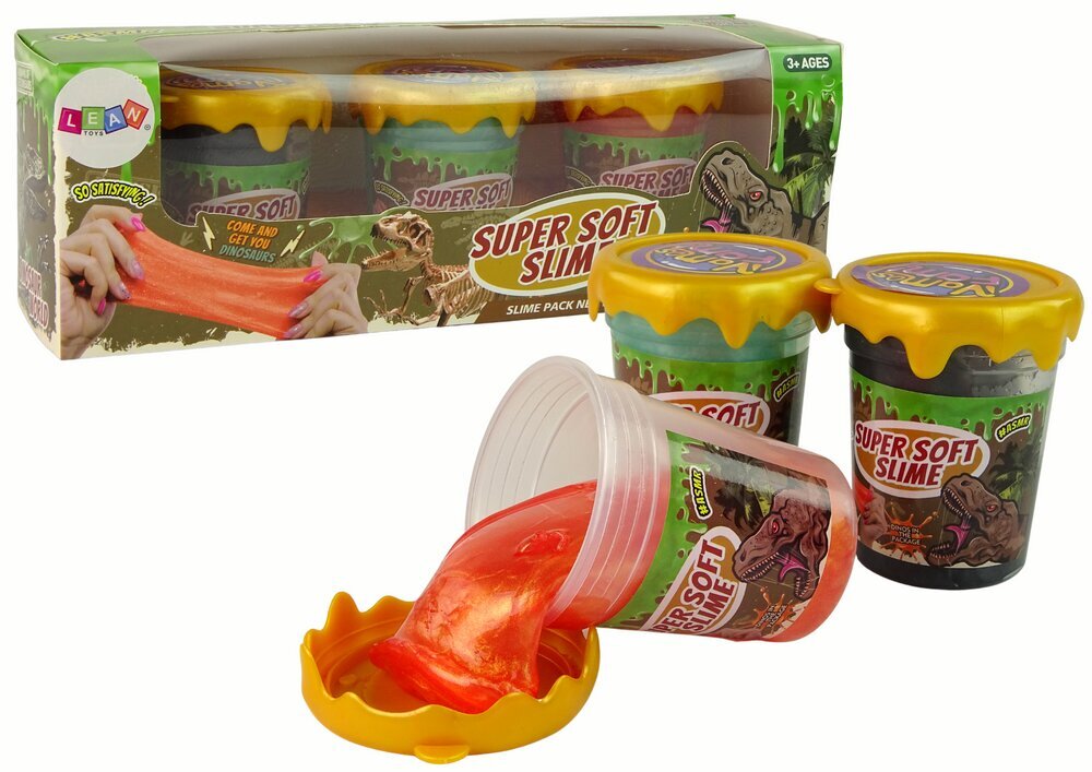 Slime želė dinozaurai Lean Toys цена и информация | Piešimo, tapybos, lipdymo reikmenys | pigu.lt