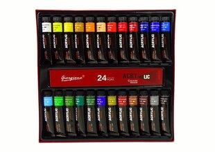 Amsterdam Standard Acrylic Paint, 24 Color Set