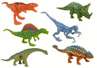 Набор больших фигурок динозавров, 12 шт. цена и информация | Игрушки для мальчиков | pigu.lt