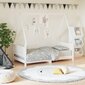 Vaikiškos lovos rėmas vidaXL, 80x160 cm, baltas kaina ir informacija | Vaikiškos lovos | pigu.lt