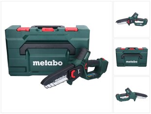 Аккумуляторная пила по дереву Metabo MS 18 LTX 15, 18 В, без аккумулятора, без зарядного блока цена и информация | Пилы, циркулярные станки | pigu.lt