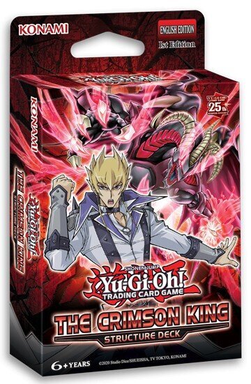 Kortelės Konami TCG Yu-Gi-Oh! The Crimson King, EN kaina ir informacija | Stalo žaidimai, galvosūkiai | pigu.lt