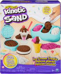 Kinetinio smėlio rinkinys Kinetic Sand Ledų desertai kaina ir informacija | Lavinamieji žaislai | pigu.lt