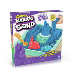 Kinetinis smėlis Spin Master Kinetic Sandbox Blue kaina ir informacija | Lavinamieji žaislai | pigu.lt