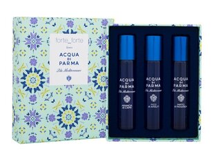 Набор Acqua di Parma Blu Mediterraneo forte для женщин: парфюмированная вода EDP, 3x12 мл цена и информация | Женские духи | pigu.lt