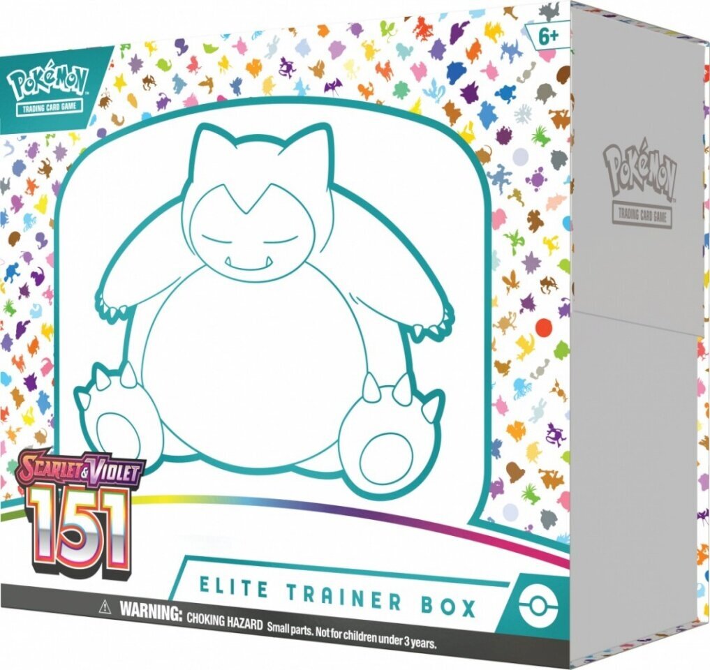 Stalo žaidimas Pokemon TCG - Scarlet & Violet 3.5: 151 Elite Trainer Box цена и информация | Stalo žaidimai, galvosūkiai | pigu.lt