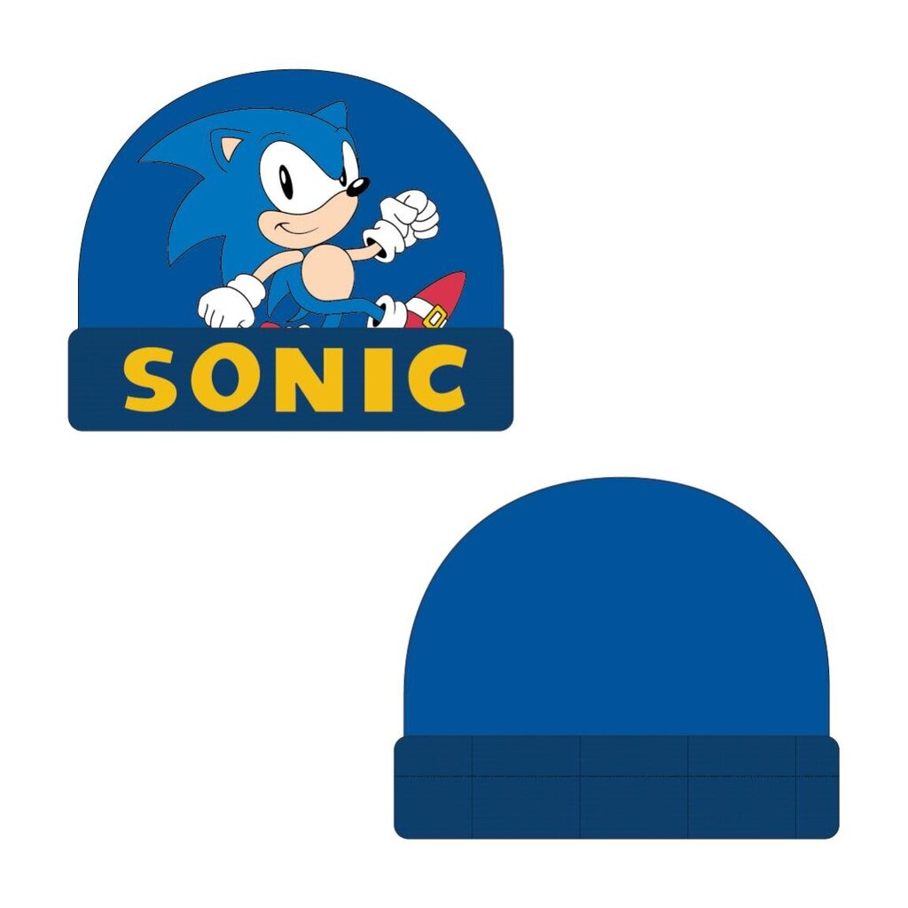 Kepurė vaikams Sonic 2200009985, mėlyna kaina ir informacija | Žiemos drabužiai vaikams | pigu.lt