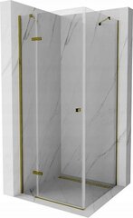Dušo kabina Mexen Roma, Gold, 70 x 70 cm kaina ir informacija | Dušo kabinos | pigu.lt