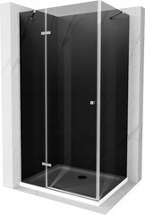 Dušo kabina Mexen Roma White/Chrome, 80 x 90 cm kaina ir informacija | Dušo kabinos | pigu.lt