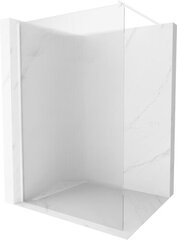 Walk-in dušo sienelė Mexen Kioto balta 70,80,90,100,110,120,130,140x200 cm-70 cm kaina ir informacija | Dušo durys ir sienelės | pigu.lt