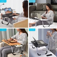 Складной стол для ноутбука цена и информация | Компьютерные, письменные столы | pigu.lt