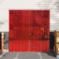 Durų užuolaida, raudona, 300mmx2,6mm, 10m, PVC kaina ir informacija | Durų lankstai, priedai | pigu.lt