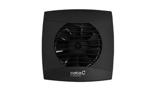Ištraukiamasis ventiliatorius Cata UC-10H, juodas цена и информация | Вентиляторы для ванной | pigu.lt