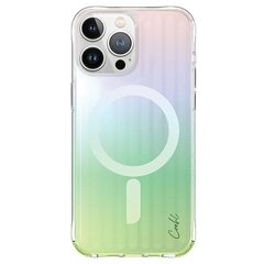 UNIQ etui Coehl Linear iPhone 15 Pro Max 6.7" Magnetic Charging opal|iridescent цена и информация | Чехлы для телефонов | pigu.lt