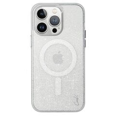 UNIQ etui Coehl Lumino iPhone 15 Pro Max 6.7" Magnetic Charging srebrny|sparkling silver цена и информация | Чехлы для телефонов | pigu.lt